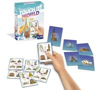 HUCH! Touch it - Gioco di Famiglia Mondiale per 2-6 Giocatori dai 6 Anni in su; sentite la goffratura sul Retro del Biglietto; per Ogni Occasione e età