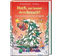 Huch, wer kommt da zu Besuch?: Eine bärige Adventsgeschichte in 24 Kapiteln - Bär Malte lernt Weihnachten kennen - Adventskalender zum Vorlesen und Miträtseln ab 5 Jahren