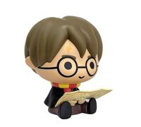 Plastoy Harry Potter Chibi Piggy Bank With The Marauder´s Map 16 Cm Oro