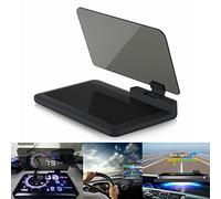HUD Head Up Display - BW HD Riflessione Smartphone Navigazione Head Up Display Holder per telefono da 6 pollici e HUD