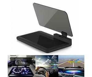 HUD Head Up Display - BW HD Riflessione Smartphone Navigazione Head Up Display Holder per telefono da 6 pollici e HUD
