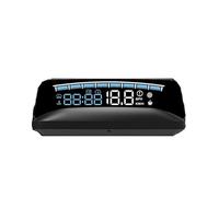 HUD Mirror M41 Plus Head Up Display aggiornato OBD2 Proiettore di velocità Temperatura dell'acqua RPM KM/H MPH Voltaggio Accessori for auto(Blue)