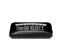 HUD Mirror M41 Plus Head Up Display aggiornato OBD2 Proiettore di velocità Temperatura dell'acqua RPM KM/H MPH Voltaggio Accessori for auto(White)