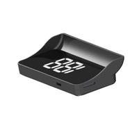 HUD per Auto Cruscotto Digitale Tachimetro Proiettore Parabrezza Gadget | Display HUD con Regolazione Automatica della Luminosità per Guida Notturna Pioggia Lunghi Tragitti e Pendolarismo Bianco