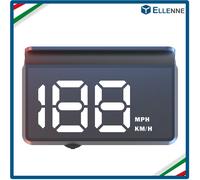 HUD Tachimetro Digitale GPS con Proiezione sul Parabrezza Moto Auto Velocità W2