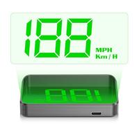 HUD Tachimetro proiettore M2 Speedomer: WIYETY Beidou GPS Smart Digital Speedometro KM/H, proiettore parabrezza tachimetro HUD, interfaccia USB Plug and Play, regolazione automatica della luminosità