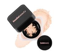 HUDA BEAUTY Baby Bake Mini Easy Bake Loose Powder, Peach Pie, opaco, con vitamina E, effetto aerografo