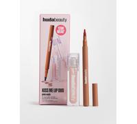 HUDA BEAUTY Kiss Me duo labbra - rosa nude No Size