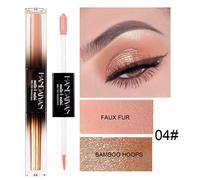 Huda Beauty Ombretto Liquido Opaco Matte Duo Faux Fur E Bamboo Hoops 2 X 2ml