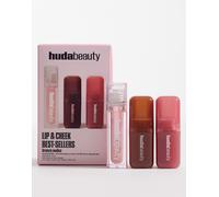 HUDA BEAUTY - Set Bronze Nudes Lip And Cheek Bestseller (risparmia il 43%)-Neutro No Size