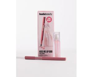 HUDA BEAUTY - Set labbra Kiss Me - Rosy Pink - (risparmia 30%)-Rosa No Size