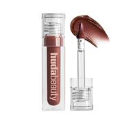 HUDA FAUD FILLER ICHE ICHE Nude Shimmer Lip Gloss - She Fire (Sheer Deep Brown) - 0,13 fl oz / 3,9 ml