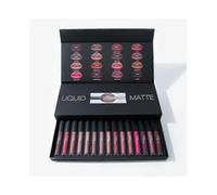 Hudabeauty 16pcs/set Christmas Kit Liquid Matte Lipsticks LIMITED EDITION