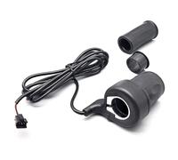 HUDAMZKY Ebike Twist Throttle 48V WUXING 20X Right Hand E bike Half Throttle Compatible 12V-72V Electric Bicycle Scooter Accessories (SM Plug)
