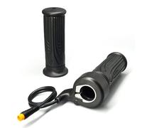 HUDAMZKY Electric Motorcycle Accelerator Right Hand Full Twist Throttle Ebike Throttle Compatible 12V-72V Suitable for 500W 1000W 1500W Hub Motor (Waterproof Plug)