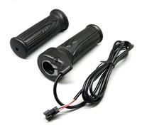 HUDAMZKY Electric Motorcycle Accelerator Right Hand Full Twist Throttle Ebike Throttle Compatible 12V-72V Suitable for 500W 1000W 1500W Hub Motor (SM Plug)