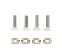 HuddleGlow 4 A T in per Montaggio Aliscafo M8 per Il Surf su Tutte Le Piste 'Aliscafo All'Aperto Accessori per Il Surf