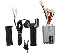 HuddleGlow Accessori per Scooter Elettrici Controller Spazzolato Motore e Manopola 'Acceleratore Twist Grip 48V 1000W per Bici da Bicicletta Scooter Elettrico