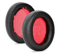 HuddleGlow Auricolari di Ricambio Copertura nel Schiuma Cuscinetti Auricolari Cuscino Morbido per Cuffie Bluetooth Life Q10 / Q10 (Rosso)
