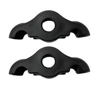 HuddleGlow Cuscinetti per L'Allenamento in Bicicletta, Ammortizzatori per Ciclismo Indoor, Adattatori per Piedini A Bilanciere A Scatto, Piedini A Bilanciere per Smart Bike Trainer, A