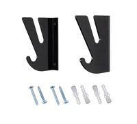 HuddleGlow Espositore per Montaggio A Parete per Skateboard Longboard Penny Board Organizer con Gancio Appendiabiti