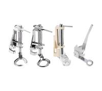 HuddleGlow Piedino per Cucire A Mano Libero in Metallo per Macchine da Cucire per Ricamo A Punto