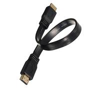 HuddleGlow Short A Flat Cable Full HD Per Audio Video HDTV TV