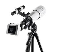 HuddleGlow Telescopio Astronomico Professionale Monoculare 70300 Oculare Elettronico 70MM Grande Apertura per Osservare Le Stelle e Gli Uccelli