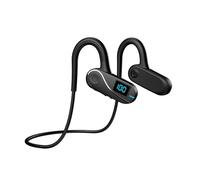 HuddleGlow Wireless Outdoor Running Sport Auricolare Bluetooth Conduzione Aerea Auricolare Bluetooth HiFi Gancio per L'Orecchio Auricolare Wireless