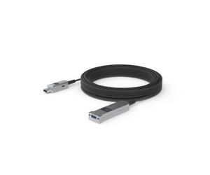 Huddly 7090043790450 Cavo USB 10 m USB 3.2 Gen 1 (3.1 Gen 1) USB A Nero - Nouvo