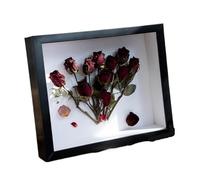 HUDFVIOI Cornice foto Cornice for esposizione di fiori cavi minimalisti, cornice for foto, conservati e decorazioni, scatola for ombre con per Poster(Color01,10x15x3cm 6Inch)