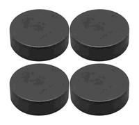 HUDFVIOI Dischi Hockey 4 PCS Wear-Resistant Ice Ball Hockey Supplies Puck for Practicing Training per Esercizi di Hockey su Pista