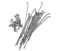 HUDFVIOI Raggi di Bicicletta 36 pz/Lotto Raggi for motociclette elettriche for Bicicletta 10G Diametro 3,18 mm Lunghezza 55-305 mm Raggi + nippli per la Sostituzione di Parti di Biciclette(110mm)