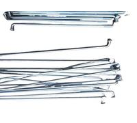HUDFVIOI Raggi di Bicicletta Bicicletta elettrica 10G Diametro 3mm Lunghezza 50-240mm Raggi #45 Acciaio + nippli 10 pz/Lotto per la Sostituzione di Parti di Biciclette(80MM 10PCS)