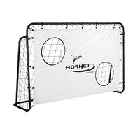 HUDORA 76918 - Porta da Calcio Hornet con Parete, Nero, 180 x 60 x 120 cm - NUOV