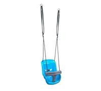 HUDORA Altalena baby regolabile da 120 a 180 cm rossa/gialla da giardino I Baby swing da esterno I Altalena per bambini con archetto di sicurezza e cintura I Carico massimo di 25 kg