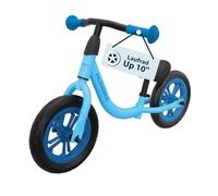 HUDORA Bicicletta senza pedali Up 10" Cyan - Bici pedagogica per bambini dai 18 mesi - Geometria antiribaltamento - Primi passi cavalcabile per Bambini di 78-100 cm - Giocattolo con 2 ruote