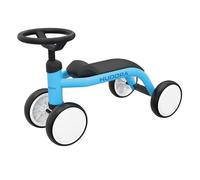 HUDORA Bicicletta senza pedali Up 6" Cyan - Bici pedagogica per bambini dai 12 mesi - Geometria antiribaltamento - Primi passi cavalcabile per bambini di 73-80 cm -Quadriciclo giocattolo con 4 ruote