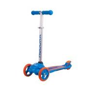 Hudora Flitzkids 2.0 Kinder Dreiradroller Unisex Asphalt 50 kg 3 Blau 11063