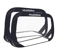 Hudora- Goal, Colore Black, 2er Set, 76945