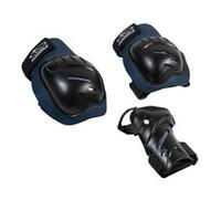 Hudora HDO Biomech.Protektoren Set Com. S bu 83053 Blau 6er