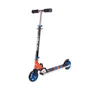 HUDORA Hornet 14512, Monopattino 120, Big Wheel Scooter, a pedale, colore: Blu/Arancione