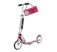 HUDORA BigWheel 205 Pure Scooter, Monopattino per bambini e adulti, Scooter a partire dai 6 anni, City Roller fino a 100 kg, Pieghevole e regolabile in altezza