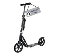 HUDORA BigWheel 205 Pure Scooter, Monopattino per bambini e adulti, Scooter a partire dai 6 anni, City Roller fino a 100 kg, Pieghevole e regolabile in altezza