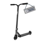 HUDORA Monopattino Stunt 360 Pro - Monopattino di pregio stunt da freestyle con manubrio oversize rinforzato - Monopattino sportivo molto rigido e giri a 360 gradi - Adatto fino a 100kg