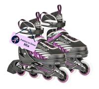Pattini in linea HUDORA 28136 per bambini, quattro ruote, taglie 33 a 36