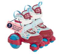 HUDORA My First Quad LED girl/boy in diverse misure - pattini a rotelle di pregio con LED - pattini a rotelle comodi regolabili su 4 misure - pattini di stile per bambini/e fino a 20kg