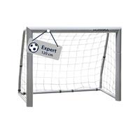 HUDORA Porta Calcio Expert - Grande porta calcio per bambini e adulti - Resistente all'acqua e stabile con rete fitta
