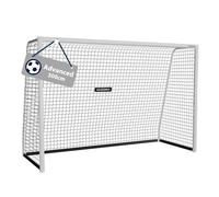 HUDORA Porta da calcio Advanced 120/180/240/300 - Porta da calcio per bambini/ragazzi e adulti - Porta da giardino - Porta da allenamento impermeabile e stabile con rete a maglia stretta