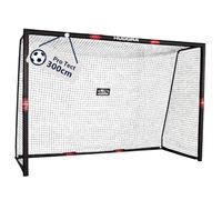 HUDORA Porta da Calcio Pro Tect - Grande per Bambini e Adulti, Rivestita in Gommapiuma Con Rete, da Esterno di Qualità Con Protezione Antiurto